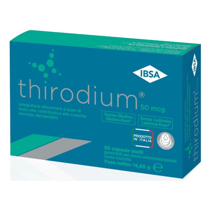 Thirodium 50mcg 30 Capsule Spremibili Mono-somministrazione 7,54 G