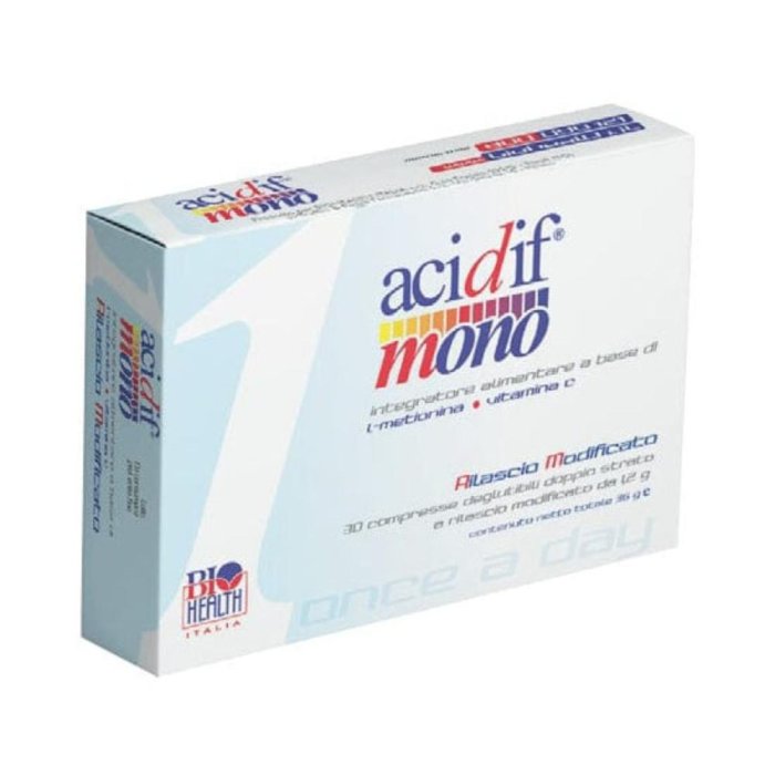 Biohealth Acidif Mono Integratore Alimentare 30 Compresse