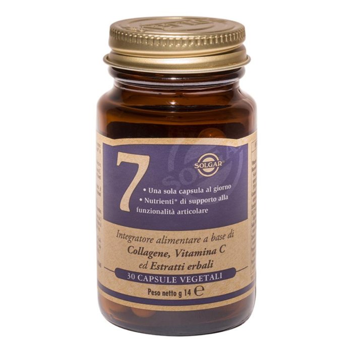 Solgar  Articolazioni Cartilagini Solgar7 Integratore Alimentare 30 Capsule