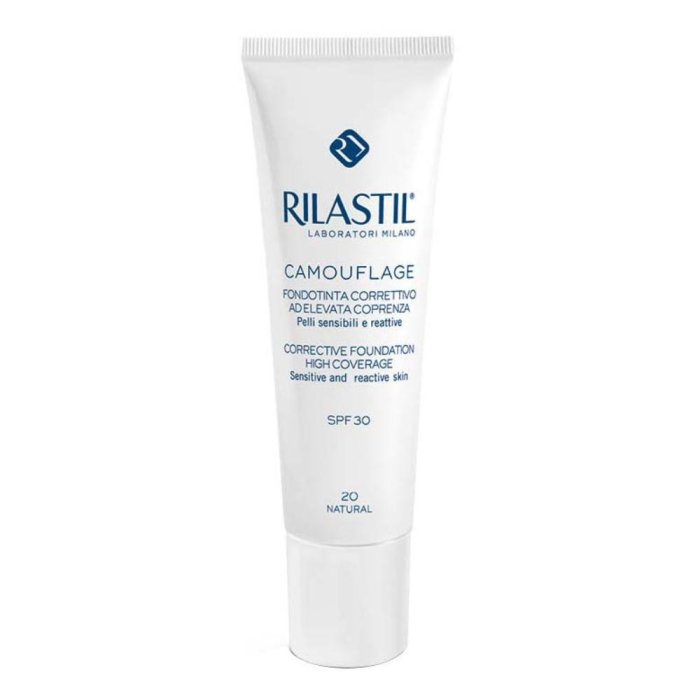 Rilastil Make-up  Camouflage Fondotinta Compatto Pelli Secche 20 Natural