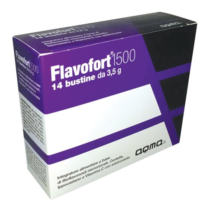 Merqurio Pharma Flavofort 1500 14 Bustine 3 G
