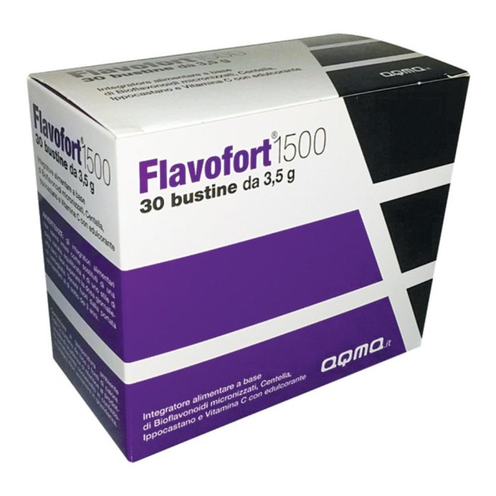 Merqurio Pharma Flavofort 1500 30 Bustine 3 G