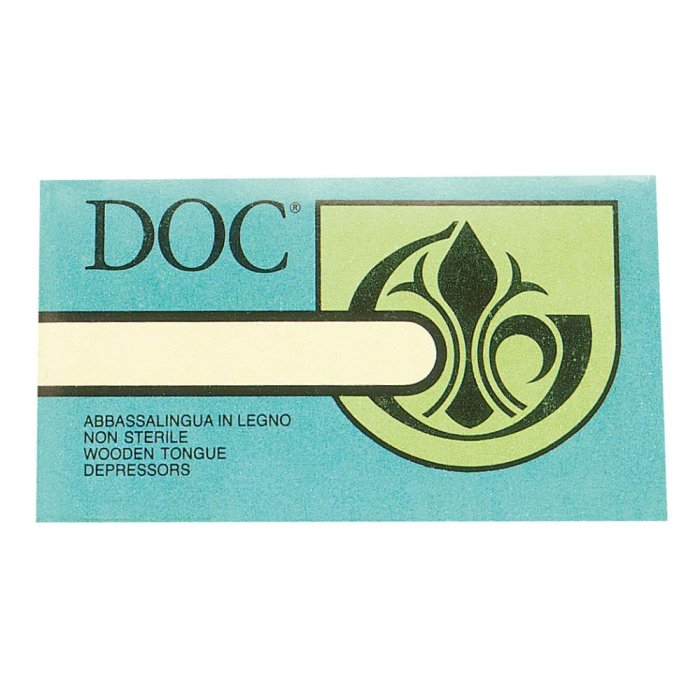 Abbassalingua in Legno Monouso GARD – Confezione da 100 Pezzi per Uso Medico, Odontoiatrico e Domestico