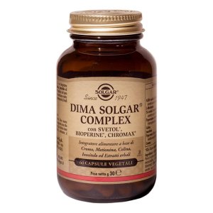 Solgar  Controllo del Peso Dima Complex Integratore Alimentare 60 Capsule
