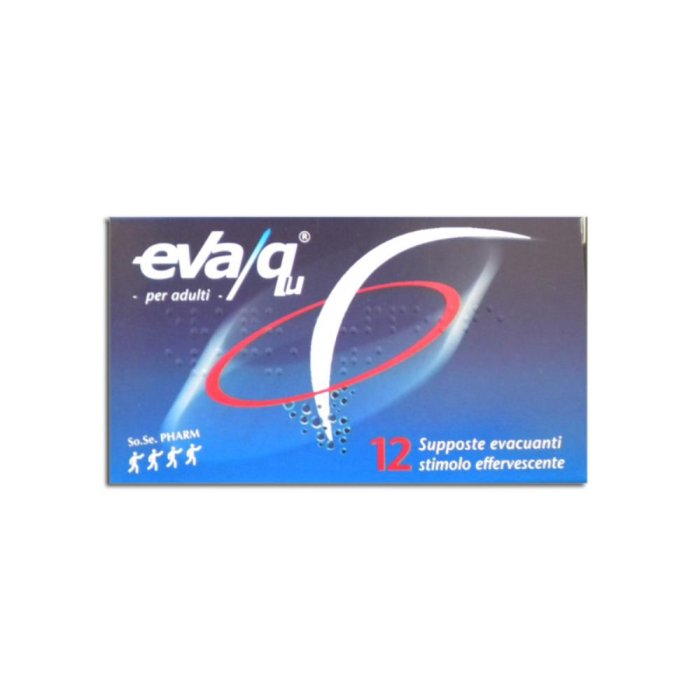 Eva/Qu supposte effervescenti per stitichezza  12 pezzi – dispositivo medico delicato