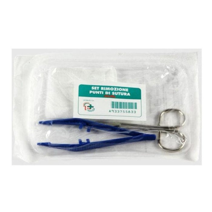 Set rimozione punti sutura Farvisan - set sterile per rimozione punti di sutura