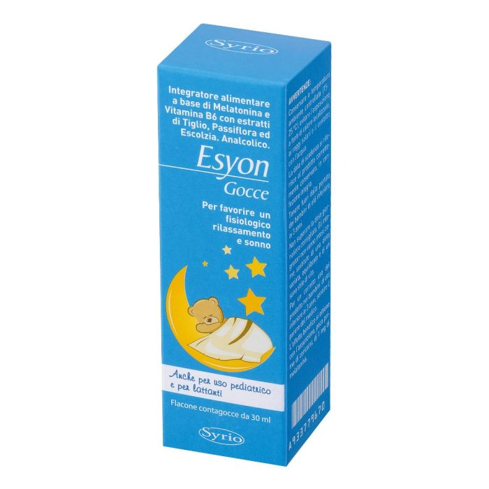 Syrio Esyon Gocce 30ml Nuova Formulazione