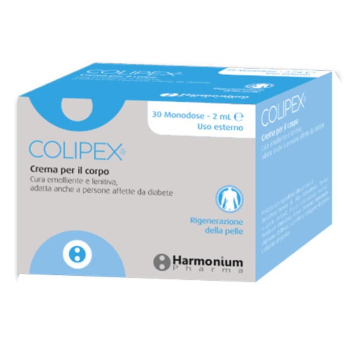  Colipex - Crema corpo emolliente e lenitiva 30 monodose da 2 ml
