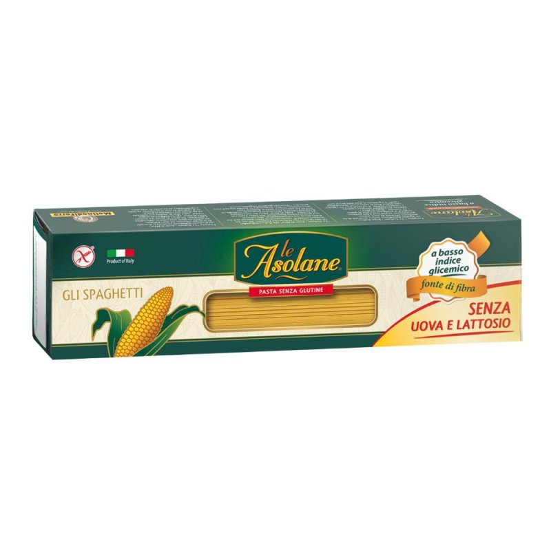 Le Asolane Fonte Di Fibra Spaghetti Senza Glutine 500 g Le Asolane Fonte Di Fibra Spaghetti Senza Glutine 500 g