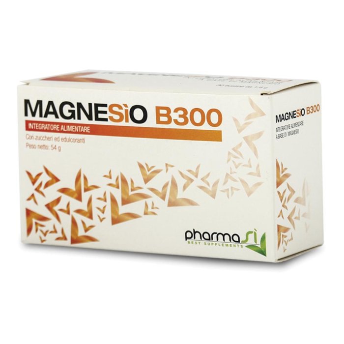 Magnesio B 300 30 bustine - integratore di magnesio e vitamina B6
