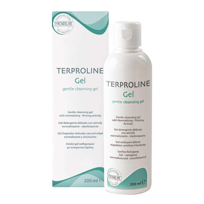 Terproline Gel Gentle Cleansing Detergente Delicato Viso e Corpo per Pelli Sensibili e Fragili