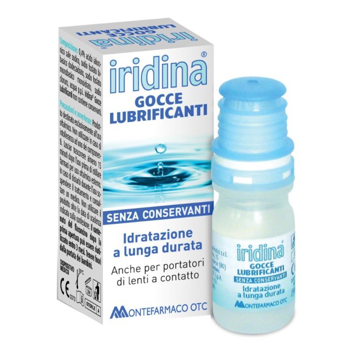 Iridina Gocce Lubrificanti Secchezza  10 ml