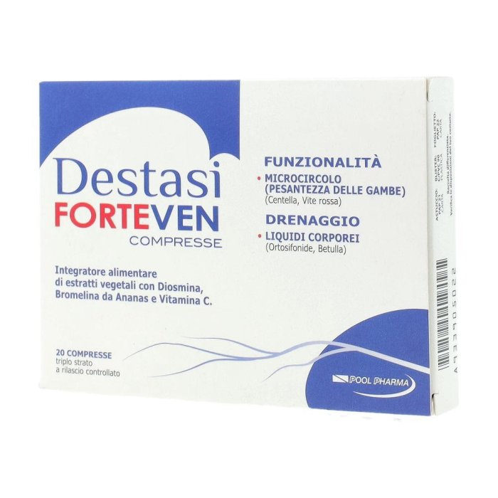 Destasi Destasi Ven Integratore Alimentare 20 Compresse