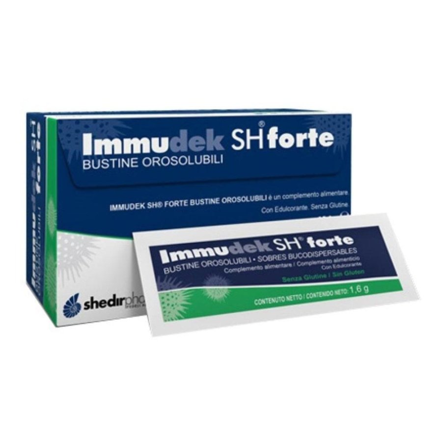 Shedir Pharma Immudek SH Forte 16 Bustine Orosolubili