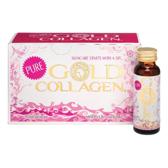 Minerva Research Labs Gold Collagen Pure 10 Flaconi 50 Ml