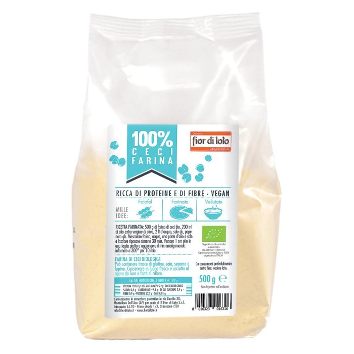 Fior Di Loto Farina Di Ceci Bio Vegan 500g