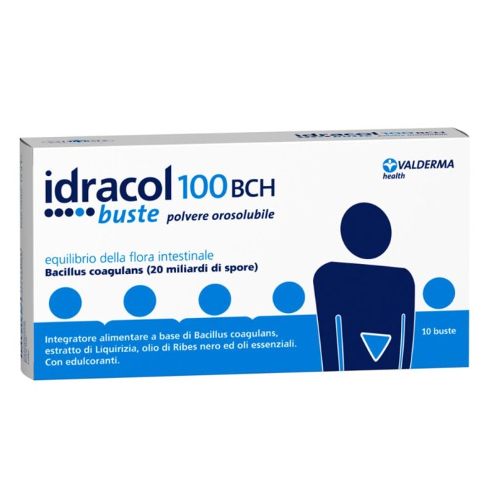 Idracol Bch 10 Bustine Orosulobili 15 G