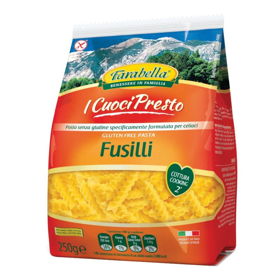 FARABELLA Pasta Fusilli Rust. FARABELLA Pasta Fusilli Rust.