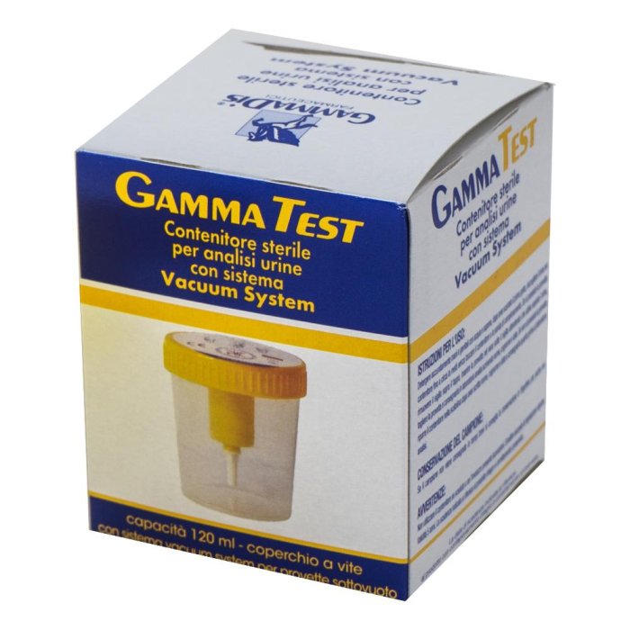 Gammadis Farmaceutici Gammatest Contenitore Urina Sterile Sottovuoto 120 ml