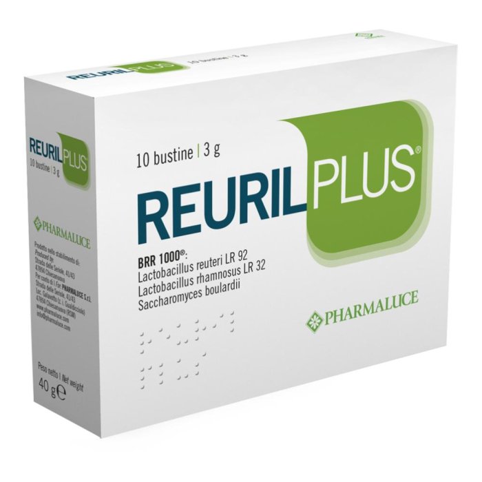 Pharmaluce Reuril Plus 10 Bustine 3 G