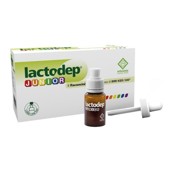 Lactodep Junior erbozeta 8 Flaconcini  