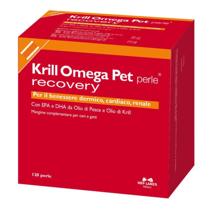 N.b.f. Lanes Krill Omega Pet Recovery 120 Perle