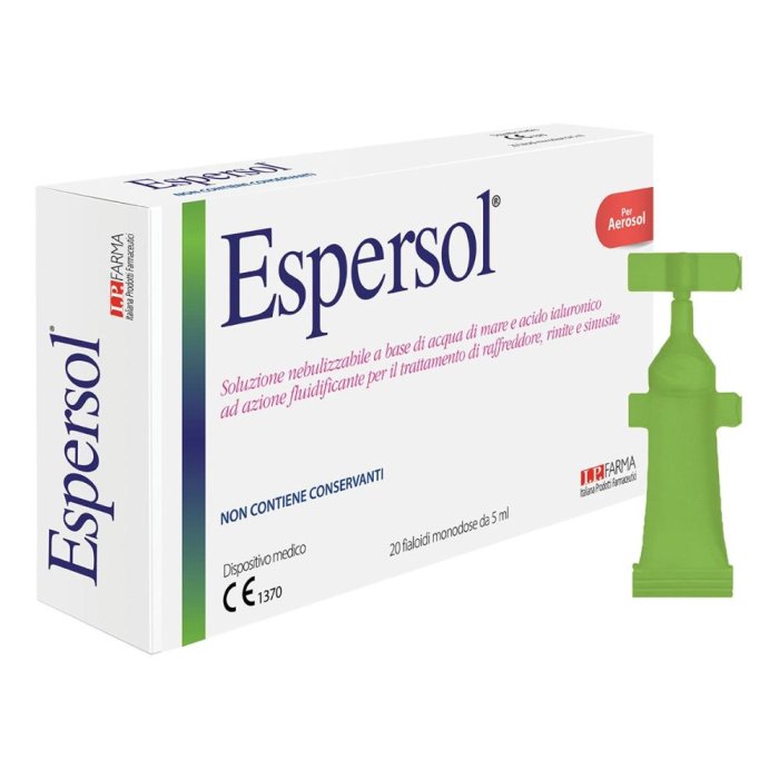 Soluzione Per Aerosol Espersol 20 Fiale Monodose 5 Ml