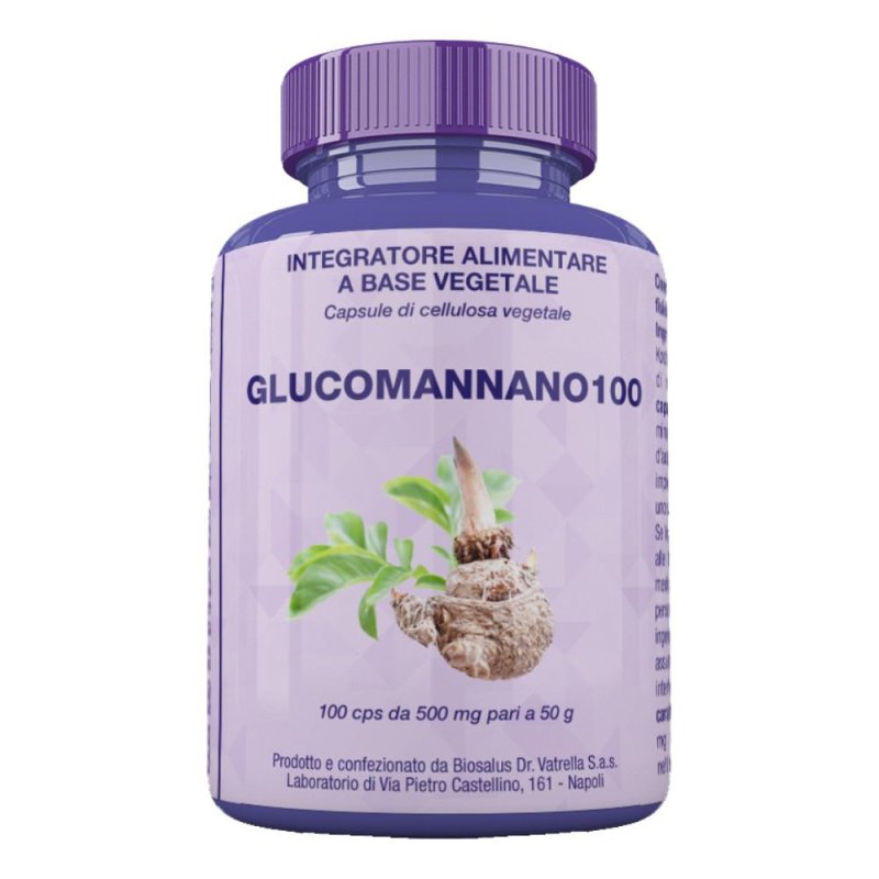 Biosalus Di Vatrella A. Sas Glucomannano100 100 Capsule 50 Grammi