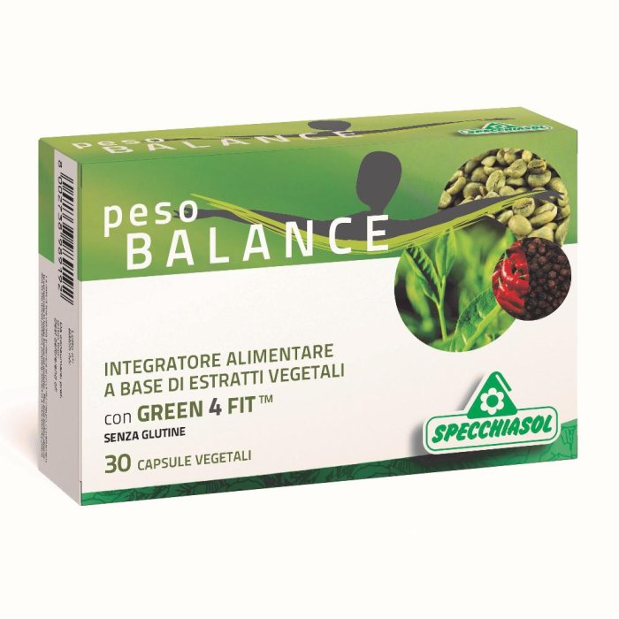 Specchiasol Peso Balance Integratore alimentare 30 Capsule Vegetali