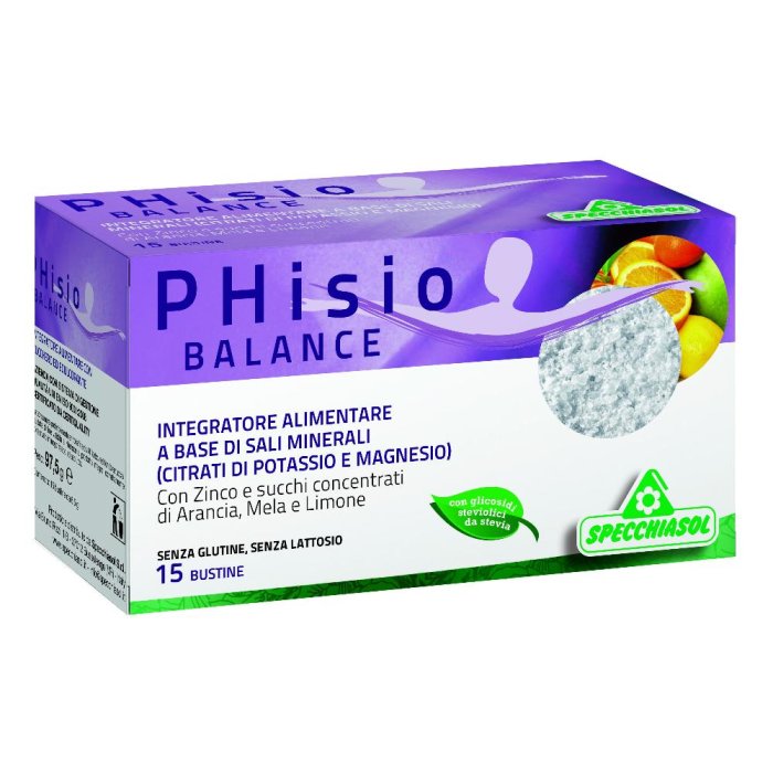Specchiasol PHisio Balance Integratore Alimentare 15 Bustine