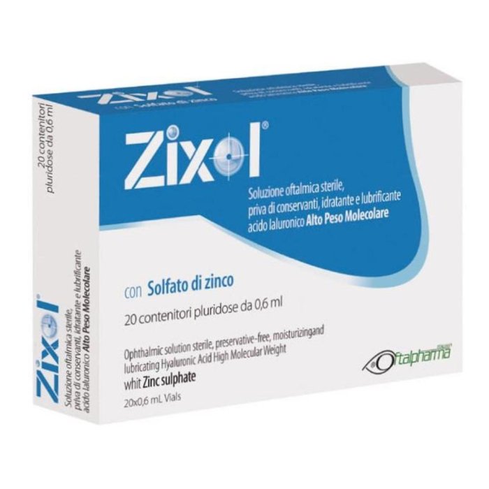 Oftalpharma Zixol Gocce Oculari 20 Flaconcini Da 0,6 ml