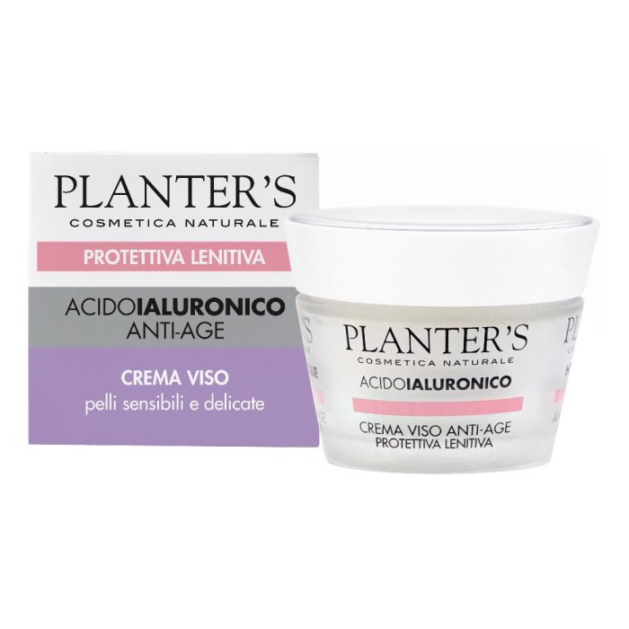 Dipros Planter's Acido Ialuronico Crema Viso Protettiva New 50 Ml