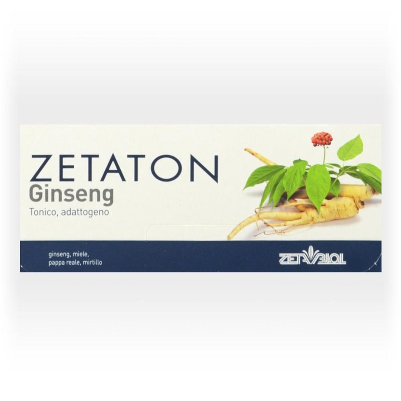 Zetabiol Zetaton Ginseng 12 Flaconcini 10 Ml