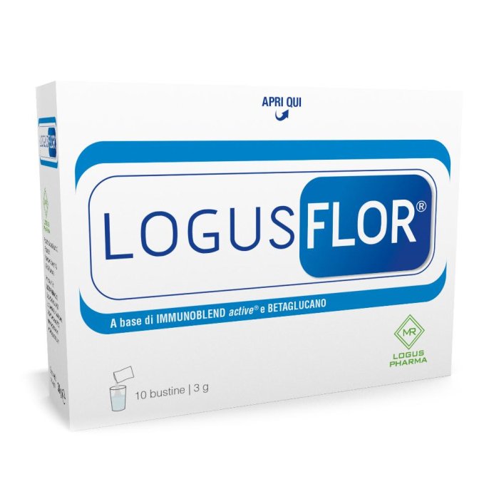 Logus Pharma Logusflor 10 Bustine 3 Grammi