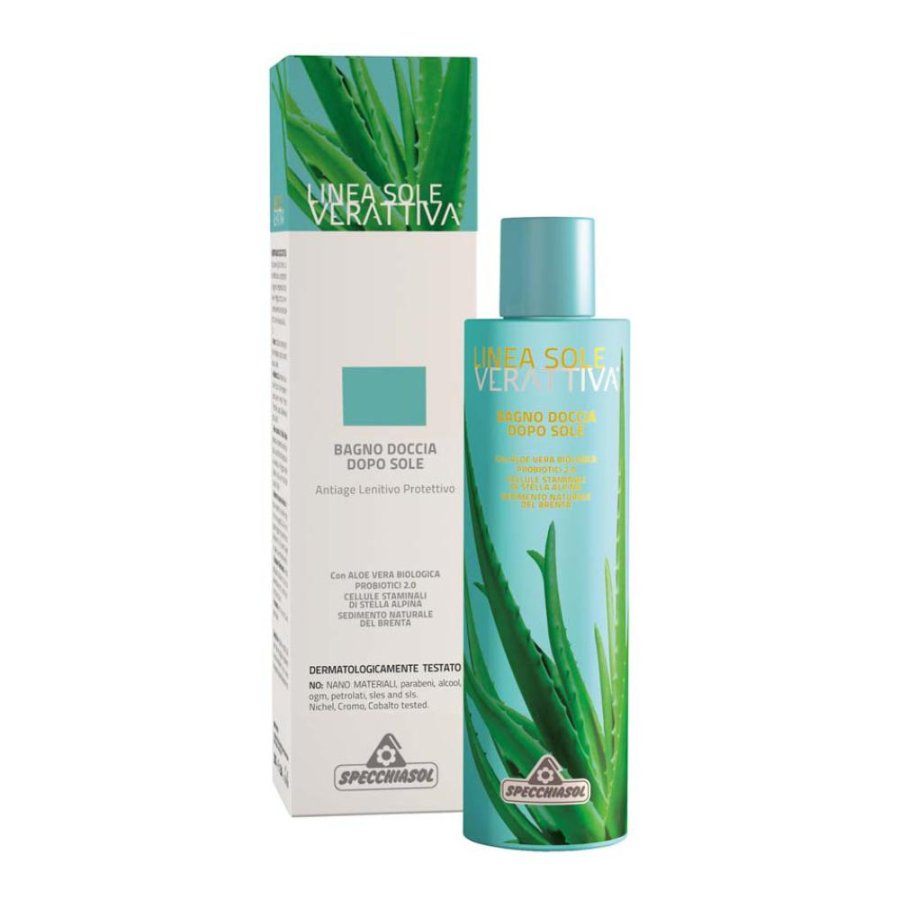 Specchiasol Verattiva Bagnodoccia Doposole 200 Ml