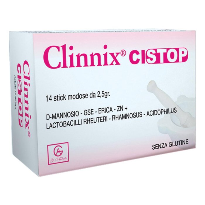 Abbate Gualtiero Clinderm Cistop 14 Bustine Stick Pack Monodose Astuccio 35 G
