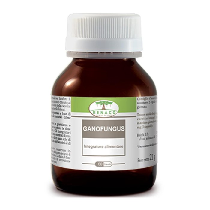 GanoFungus 60 capsule - integratore a base di Ganoderma per difese immunitarie
