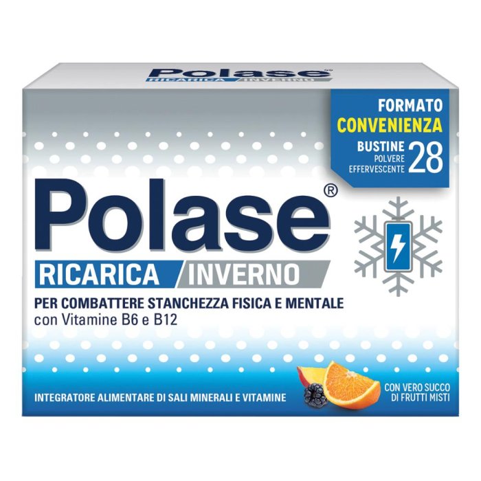 Polase  Vitamine e Minerali Ricarica Inverno Integratore Granulato 28 Buste
