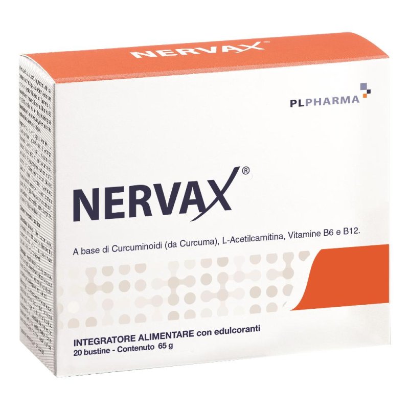 PL Pharma Nervax Integratore Alimentare Antiossidante 20 Bustine