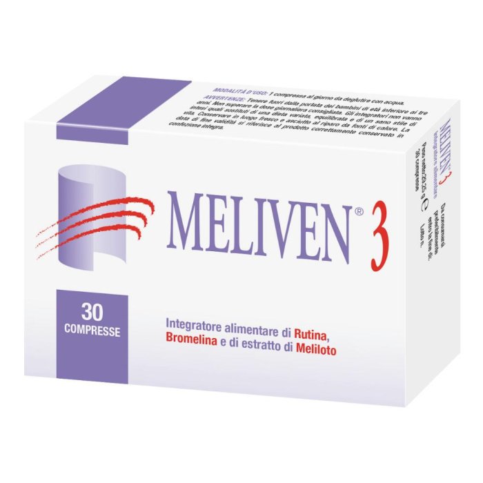 Natural Bradel Meliven 3 Integratore Alimentare 30 Compresse