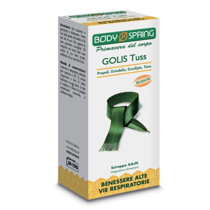 Angelini Body Spring Golis Tuss Sciroppo 170 Ml