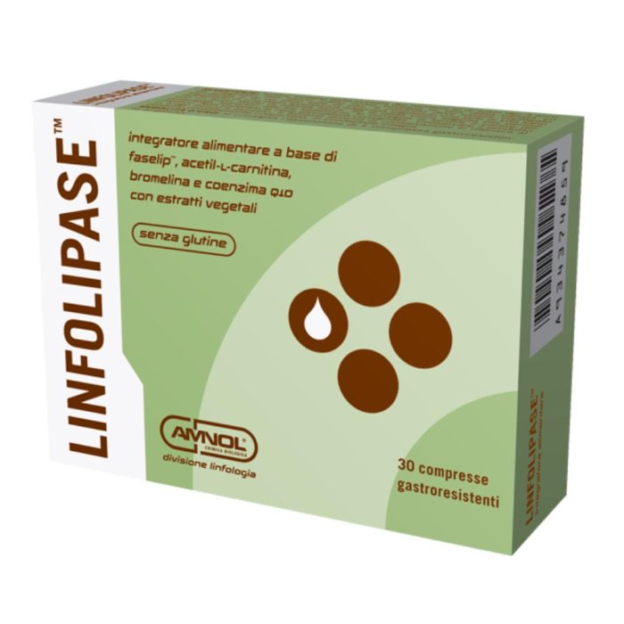 Amnol Chimica Biologica Linfolipase 30 Compresse