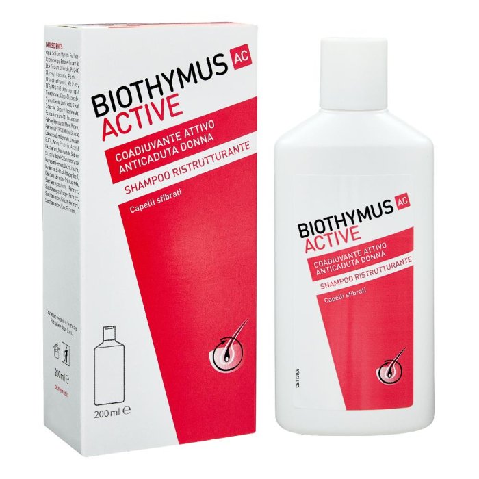 Biothymus AC Active Shampoo Ristrutturante Donna 200 ml