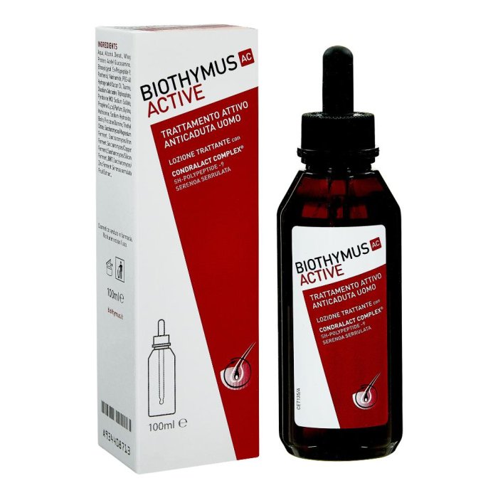 Rottapharm  Biothymus AC Active Trattamento Anticaduta Uomo 100 ml