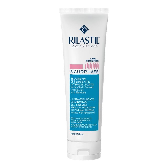 Rilastil  Sicurphase Pelli Sensibili Reattive Gel Crema Detergente 250 ml