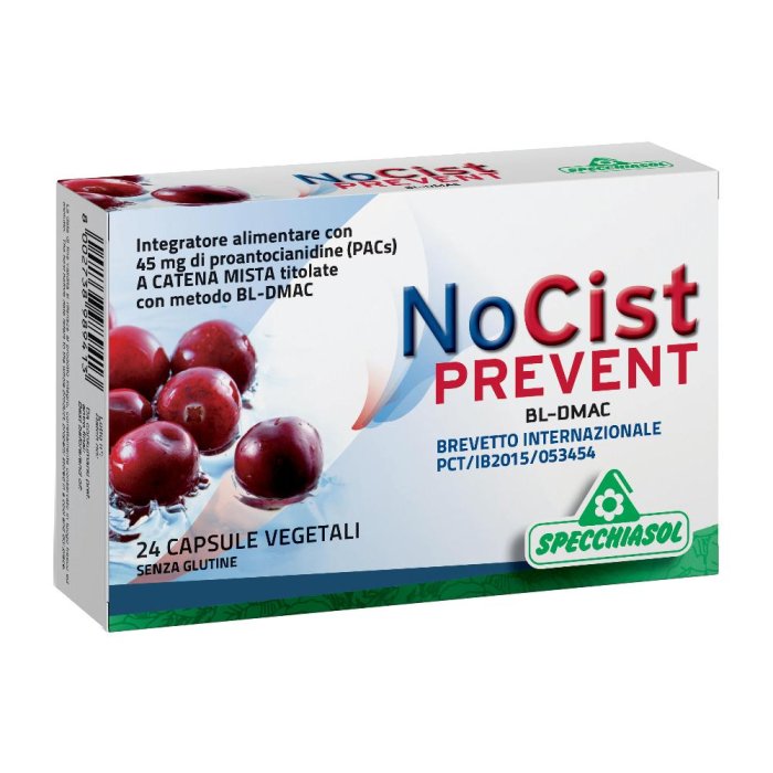 Specchiasol Nocist Prevent Integratore Alimentare 24 Capsule