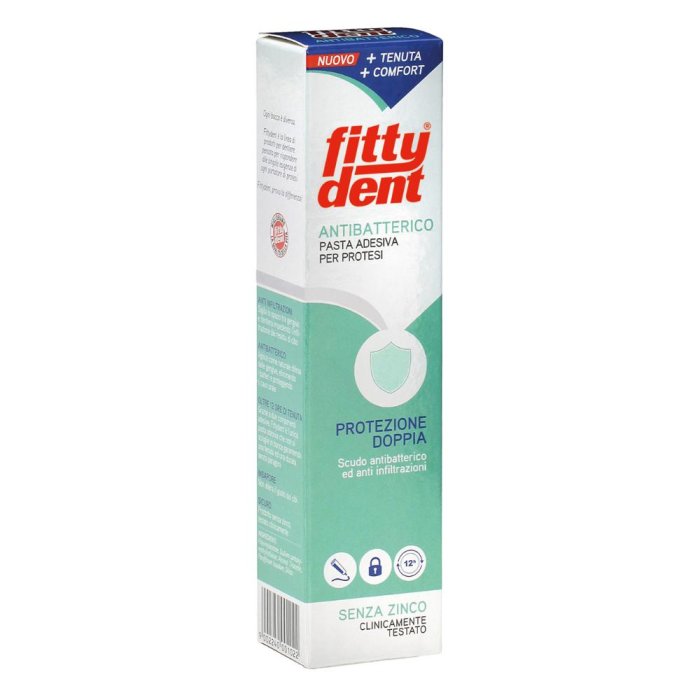Fittydent Nuova Formula Insolubile Adesivo Per Protesi Dentale 40g