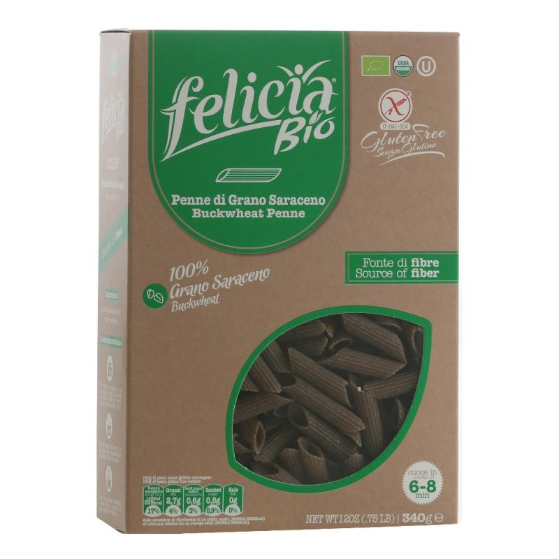 Andriani Felicia Bio Penne Di Grano Saraceno Senza Glutine 340 g