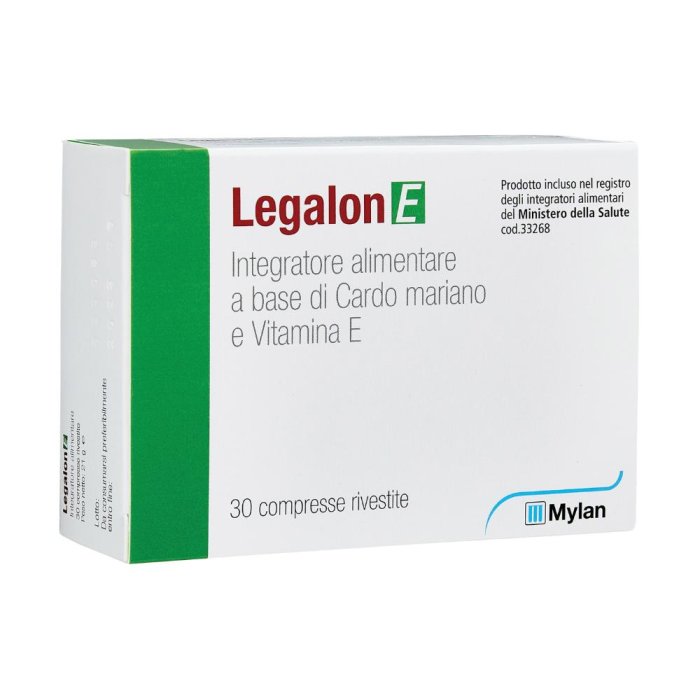 Legalon E Integratore Alimentare  Antiossidante 30 Compresse
