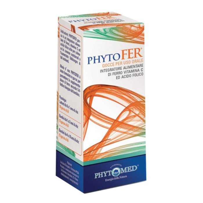 Phytofer Gocce Integratore Alimentare di Ferro per Bambini e Adulti Flacone 15 Millilitri